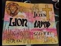 Bible Journaling Filmpje Uitleg DIY Thema Lion &amp; The Lamb