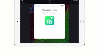 CoLocalizer for iPad – Using Help