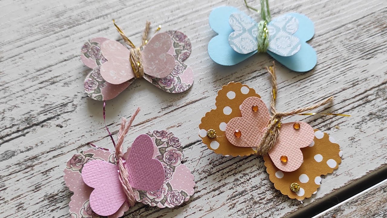 🌺Tuto embellissements - Comment faire de jolis papillons🌺