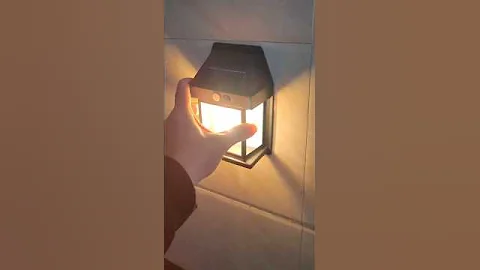 ⚡Solar Powered Wall Light #walllights #solarlight  #lighting