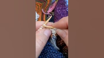 Knit Timelapse - Full Video up Now on my Channel - Subscribe for more Knitting & Tutorials #shorts