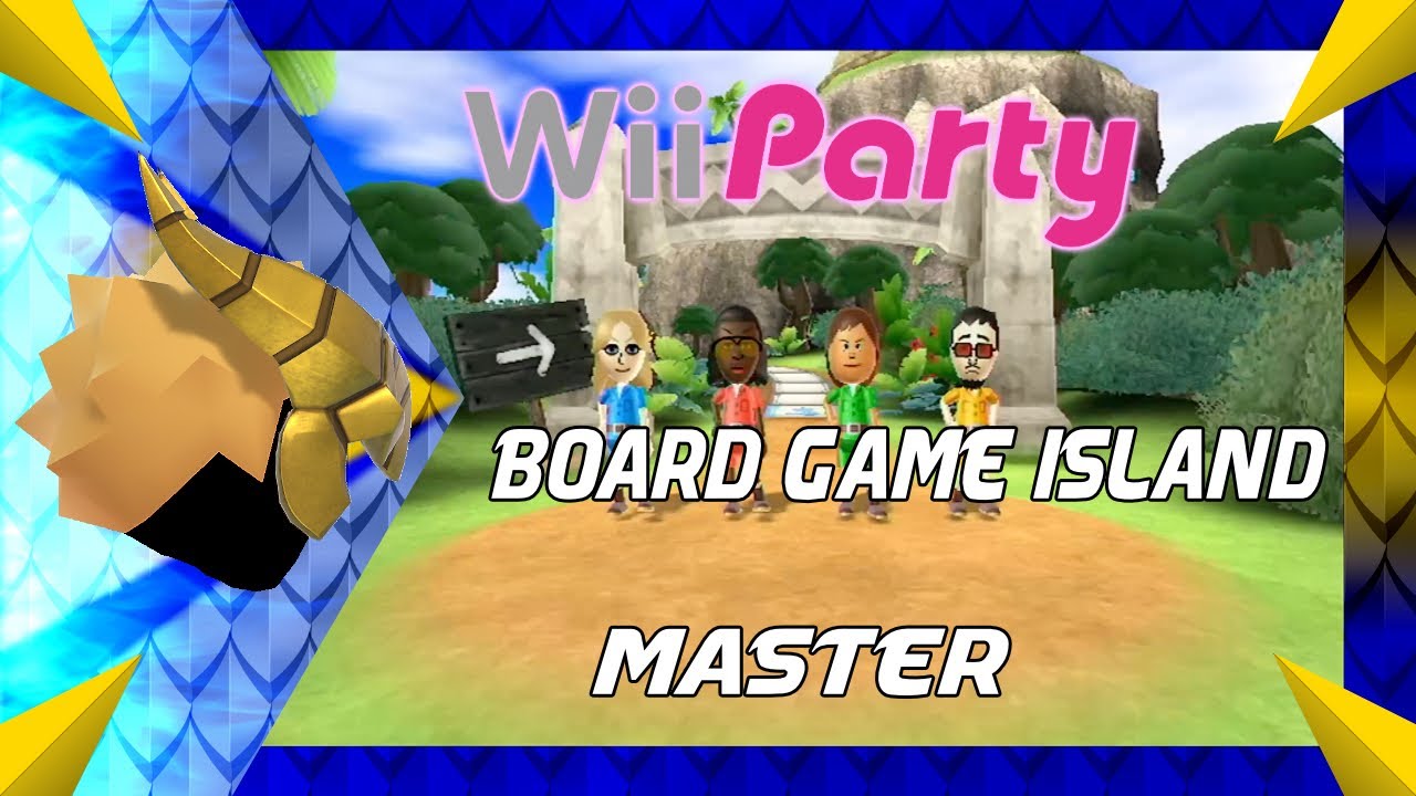 Wii Party - Board Game Island (Master) Rumi vs Jackie vs Steph vs Akira