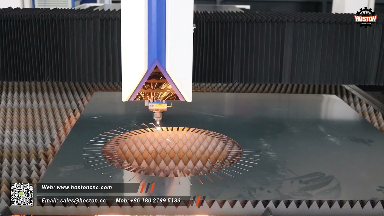 Hoston 1500W Laser Cutting Machine (0.5 silicon steel cutting)