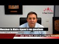 Ref:y8V4ulSSS20 Faq - le maire r�pond aux questions