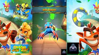 CRASH ON THE RUN WE WIN SURVIVAL RUN.. PLUS WE TAKE On FROSTY DINGODILES GANG WITH SKUNK SKIN!! screenshot 2