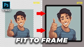 How To Fit Image To Frame In Photoshop