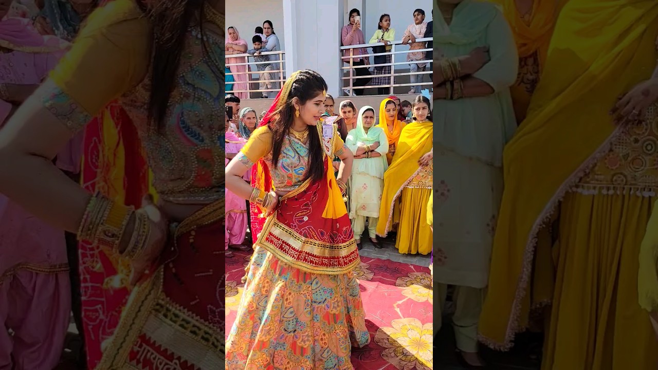 कुआँ पूजन पर अमित बोस की बहू  ने किया धमाकेदार डांस Pooja Amit Boss Narwana #shorts #dance