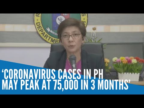 ‘Coronavirus cases in PH may peak at 75,000 in 3 months’