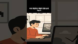 국내 게임회사 개발자 연봉 순위 Top4 #국내게임 #개발자 #개발 #연봉