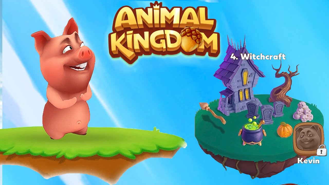 Animal Kingdom: Coin Raid - Level 4 - Witchcraft Walkthrough