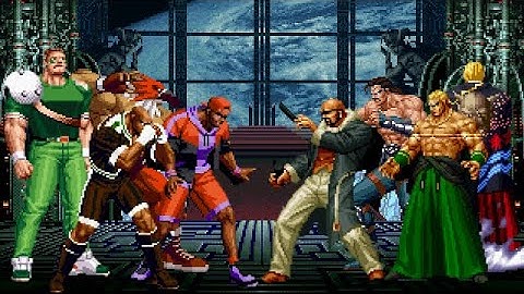 [KOF Mugen] Memorial | Sports Team vs Howard Corporation [ 4vs4 ]