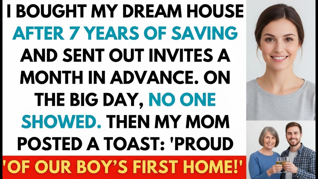 I Saved 7 Years for My Dream Home — My Family Skipped the Housewarming