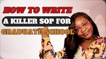 How To Structure Your Graduate School Statement Of Purpose