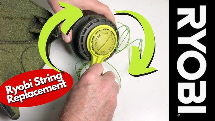 How to Install a RYOBI REEL-EASY SPEED WINDER Bump Feed Trimmer Head 