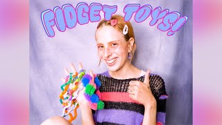 Autistic reacts to Fidget Mystery Box: Unboxing Tangle & Twiddle toys