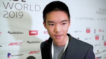 Interview with Jeffery Xiong | FIDE World Cup 2019 | R3, TB |