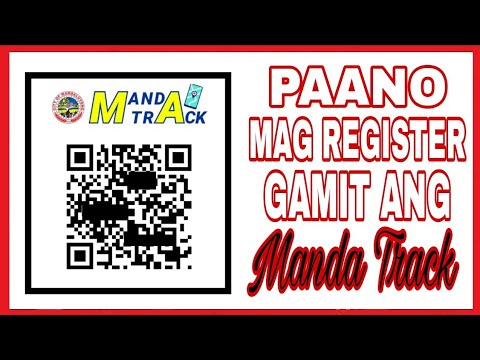 PAANO MAG-REGISTER SA MANDA TRACK APP?! | HOW TO REGISTER QR CODE IN MANDALUYONG(detailed procedure)