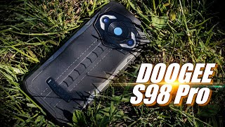 Doogee S98 Pro - ТОПОВЫЙ защищенный смартфон с тепловизором, ночной съёмкой, 8+256 Гб, NFC❗