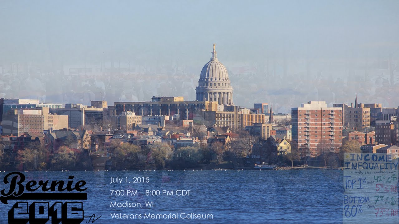 Bernie2016.tv | Live in Madison, Wisconsin