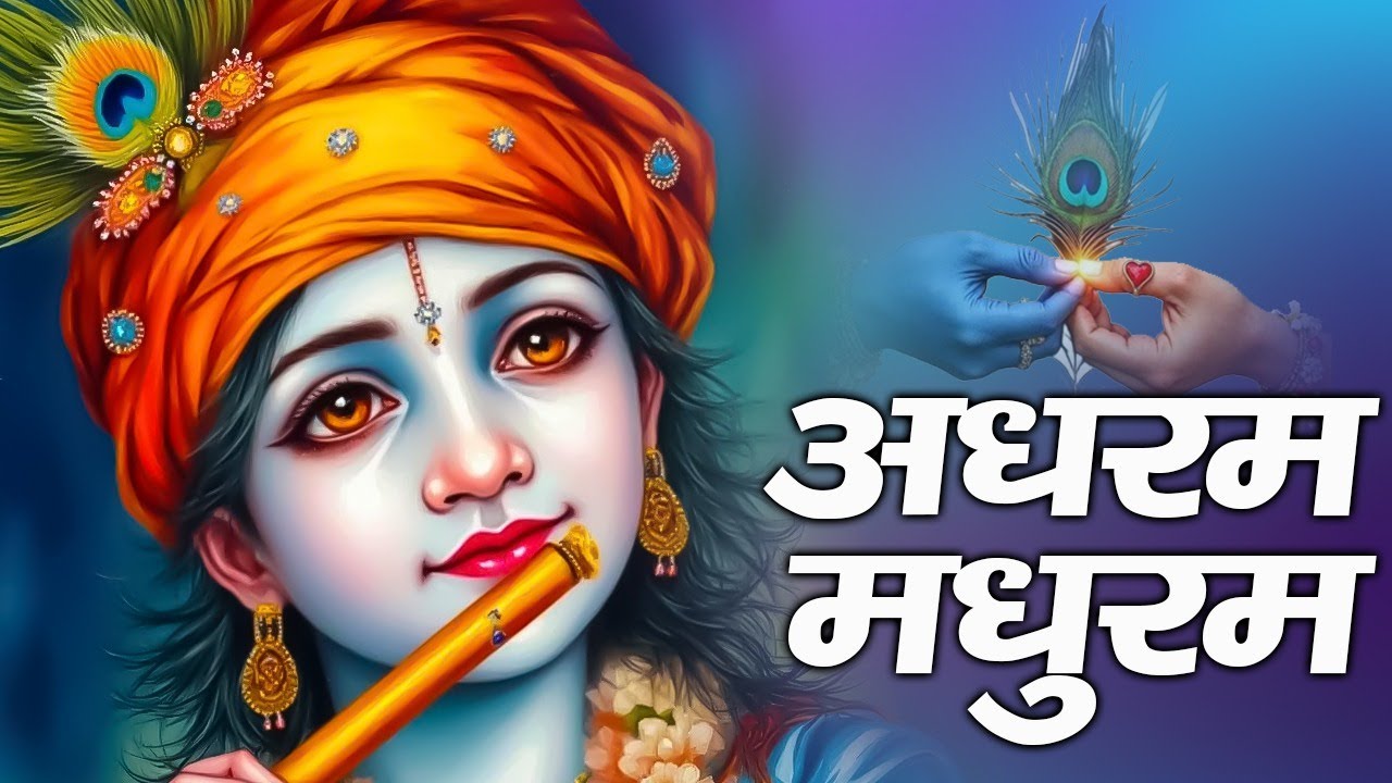 Adharam Madhuram - Madhurashtakam | Krishna Bhajan | Morning Bhajan ...