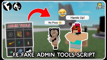 FE Fake Admin Tools Script - ROBLOX SCRIPTS - Get All Tools | Fluxus • Delta