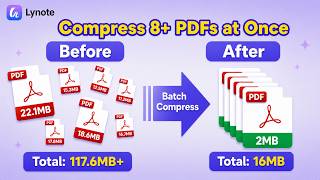 How to Compress Multiple Large PDFs into Small Files at Once