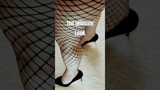 The Ultimate Fishnet Look  #fashion #style #heels #fishnets #stockings #ootd #outfitideas #glamour