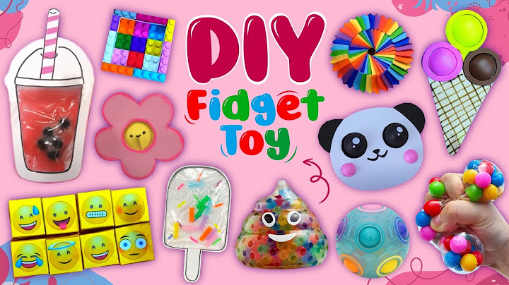 15 DIY Super Fidget Toys - Pop It and Stress Relief Toys - Viral TikTok Videos #fidget #diy #popit