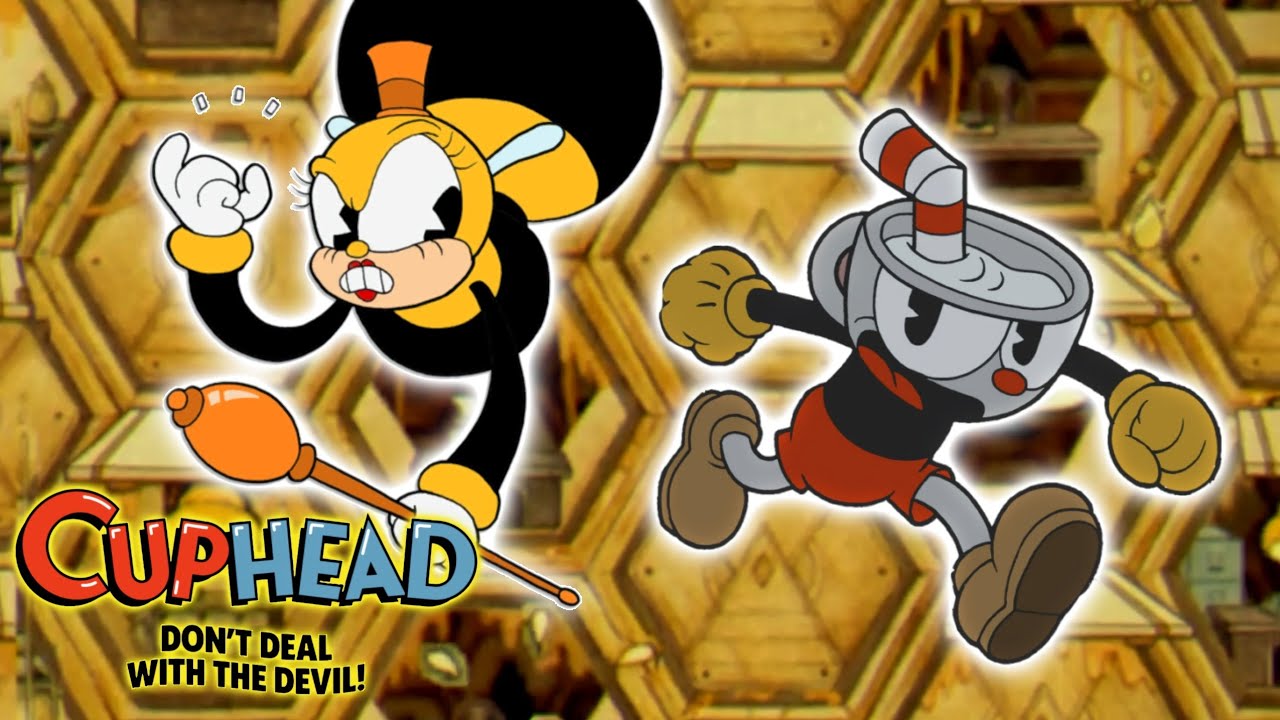 Cuphead Mobile - Rumor Honeybottoms in Honeycomb Herald | Mobile Gameplay