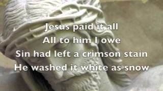 Jesus Paid it all chords