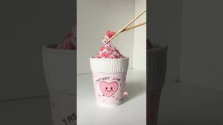 Cute Ramen Cup Noodles Cake | Valentines Ramen Cake | Gravity defying Cake | #valentinesdaycake