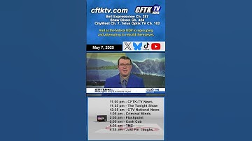 May 7, 2025 News Update Short with Cael Maslin - CFTK-TV News weeknights at 5, 6, 6:30 & 11 pm.