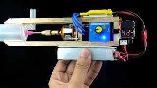 How To Make A Mini Water Pump With Brushless Motor