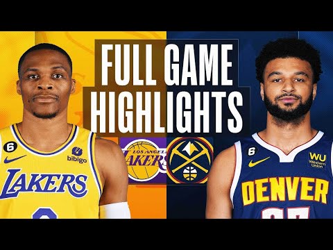 Los Angeles Lakers vs. Denver Nuggets Full Game Highlights | Jan 9 | 2022-2023 NBA Season