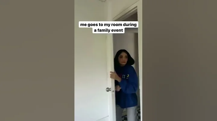 When there’s a random baby sleeping in your room at family event