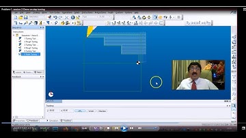Step Turning Demo Using EdgeCAM - With Rough and Finish Turning Allowances -Problem-1-Session-2