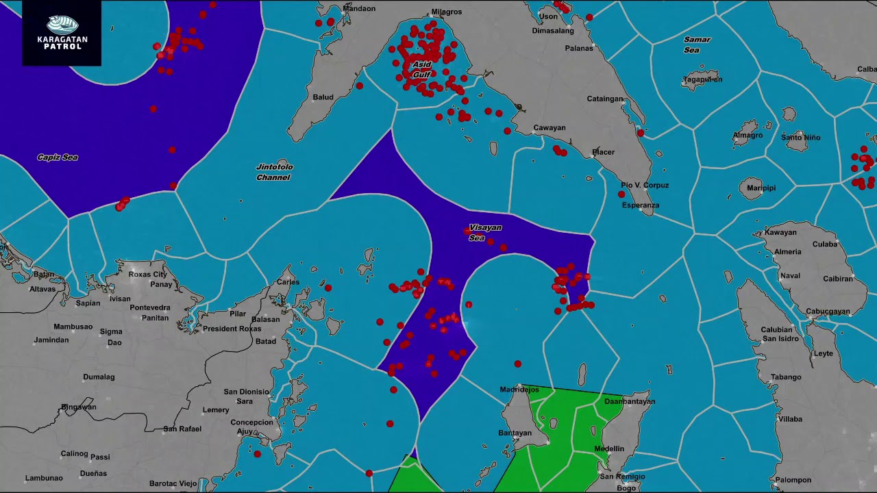 Commercial fishing boats detection, Visayan Sea municipal waters, Oct 6-12