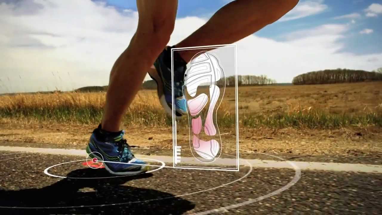 Saucony Running Shoes Technology - YouTube