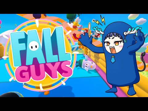 【FallGuys:UltimateKnockout】ハグと握手しに来てね💙参加型！【#魔鹿つの 】