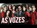 Conheça os Dubladores LA CASA DE PAPEL (Sem Spoilers)