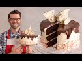Chocolate Peppermint Cake | Christmas Cake