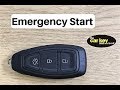 Ford C-Max Key problem HOW TO start car