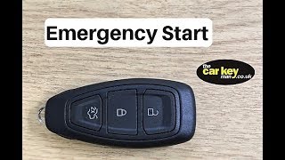 ford c-max key problem how to start car