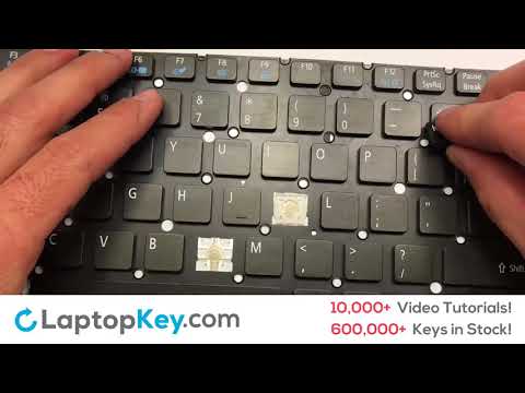 Keyboard Key Repair Guide  Acer Aspire V5  Install Repair Fix