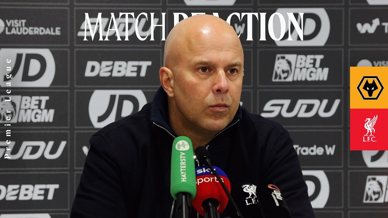 Arne Slot's post-match press conference | Wolves 2-1 Liverpool