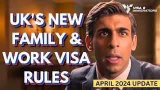 UK Government Makes Radical Changes to Family and Work Visa Requirements | UK Immigration News 2024