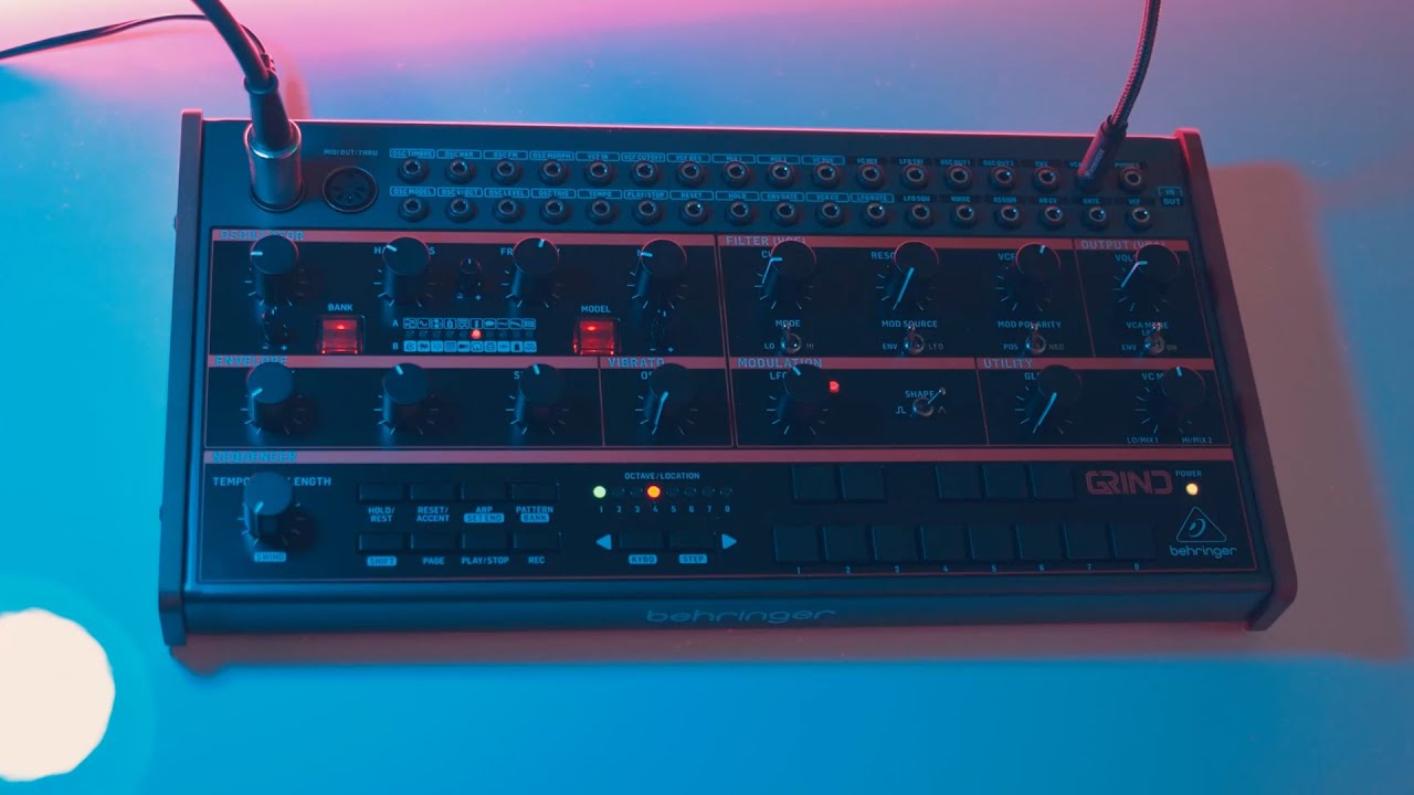 Behringer Grind - Sound Demo (No Talking)