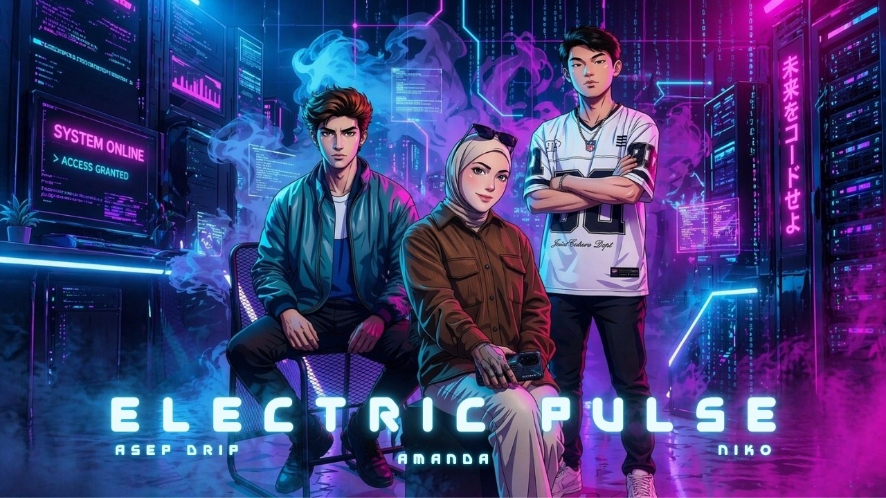 Watch Asep Drip, Amanda, Niko - Electric Pulse (Visualizer) on YouTube Watch Asep Drip, Amanda, Niko - Electric Pulse (Visualizer) on YouTube