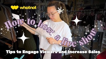 Whatnot Live Show Guide: How to Host, and Sell Like a Pro