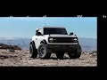 2021 Ford Bronco Base Colors